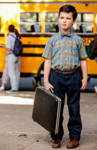 Iain Armitage as Sheldon Cooper in Young Sheldon on CBS. 