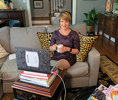 Jessica began filming Virginia This Morning from her home in March 2020, the early days of the pandemic.