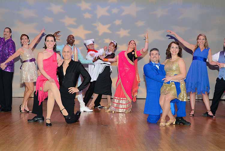 Performance of Dancing with the Richmond Stars, a fundraising event sponsored by the VCU Medical Center Auxiliary