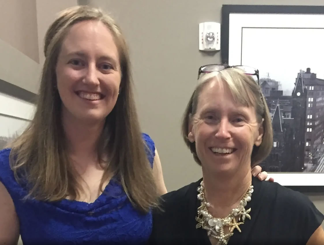 Mary Katherine Keith, M.D., and Kim Keith, M.D., graduated from the VCU School of Medicine three decades apart. (Courtesy photo)