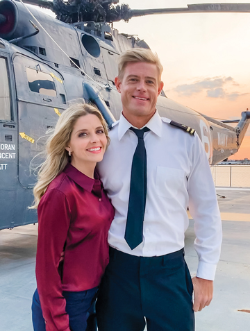 Lilley starred with Trevor Donovan in the Hallmark classic, USS Christmas. She was thrilled with her role as Maddie, a reporter in Norfolk, because of her Virginia roots and because it was a tribute of sorts to her Uncle John, a rear admiral in the Navy.